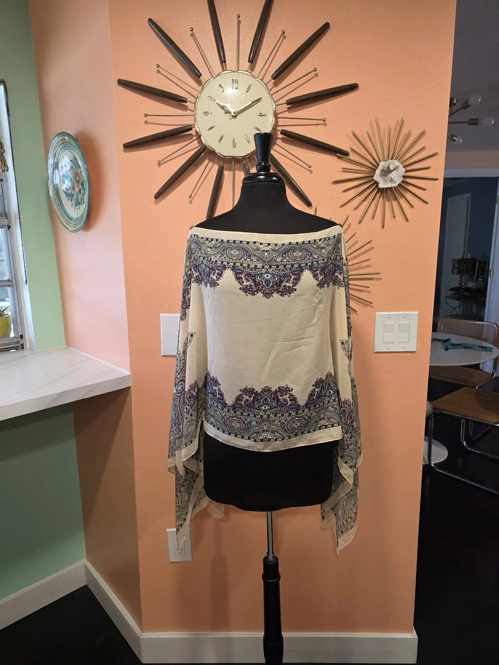 Vintage y2k poncho